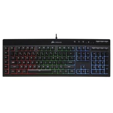 Corsair K55 RGB Backlit Gaming Keyboard - Black (/RT6-14242-RGP0031-MP-UG)
