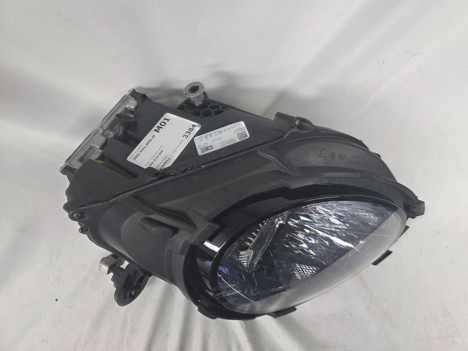 🐻 2020-2023 Bentley Continental GT Headlight LED RH Right Driver OEM 3SD941006M