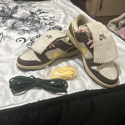 Size 8.5 - Nike Dunk Premium SB Low Golf Pack Net 06', Excellent Condition, Worn