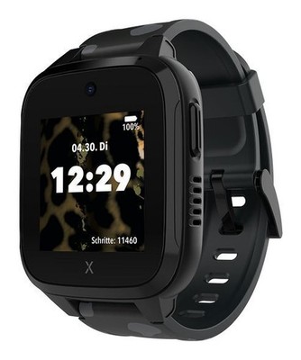 Xplora XGO3 Gen 2 Digital Smartwatch Rechteckig IP68 4G  Schwarz