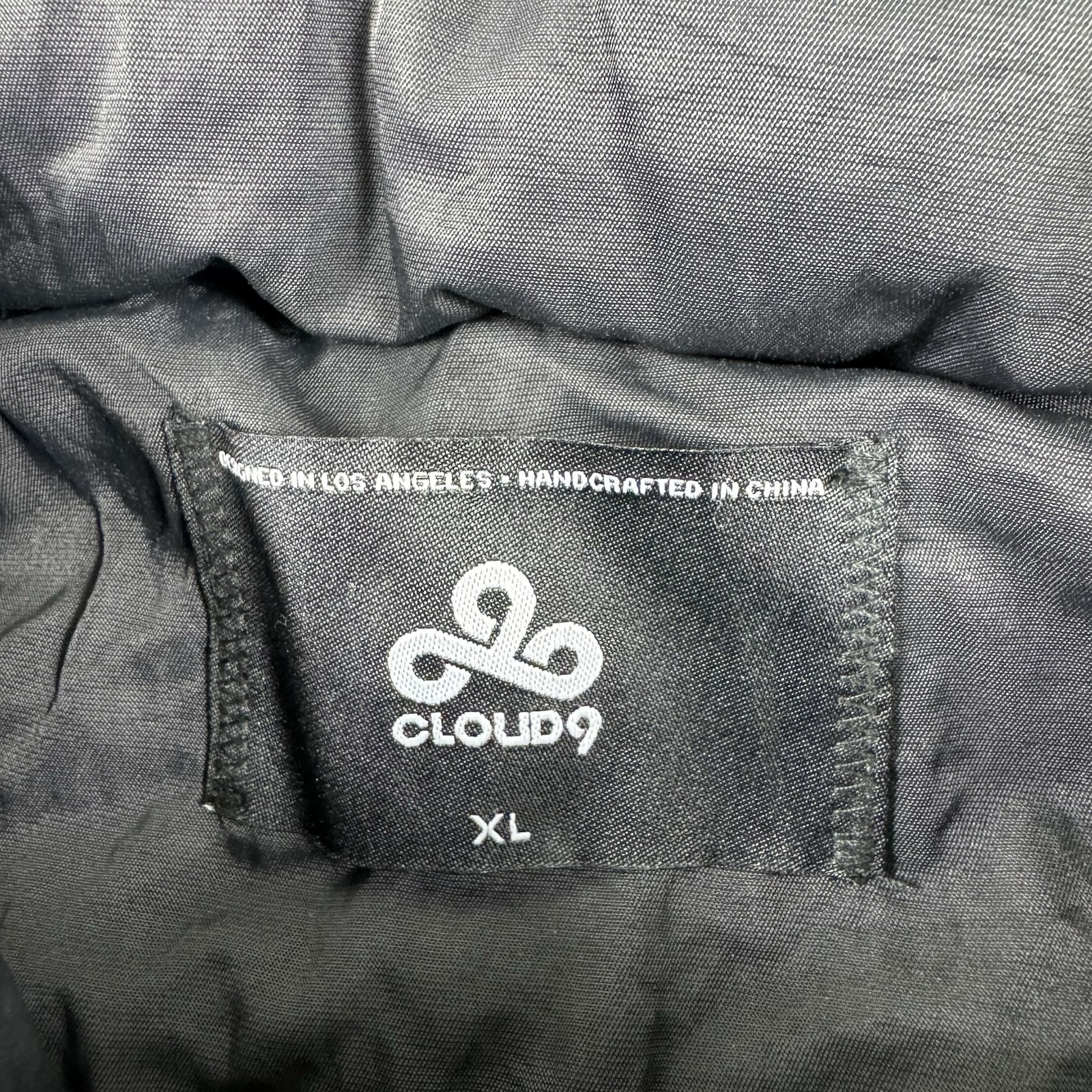 Cloud 9 Black Polyester Stratus Full Zip Mens L/S… - image 4