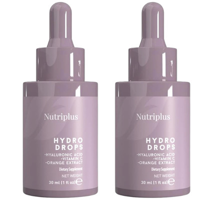 X2 Farmasi Nutriplus Hydro Drops Hyaluronic Acid / Vitamin C 1 FL OZ. FREE SHIPP