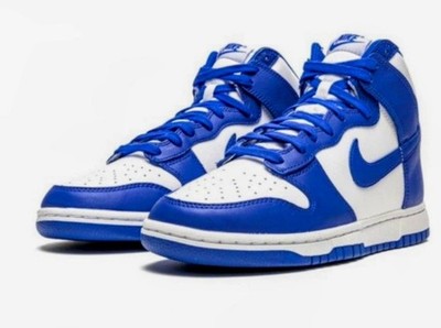 Nike Dunk Hi Retro Game Royal Blue White High Top Sneaker DD1399-102 Kentucky