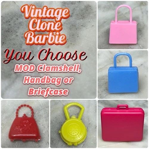 Vintage MOD Clone *Barbie* You Choose ~Purse/Briefcase/Handbag~ 70's-80's