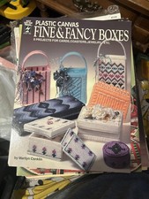Vintage Plastic Canvas Leisure Arts Needlecra...