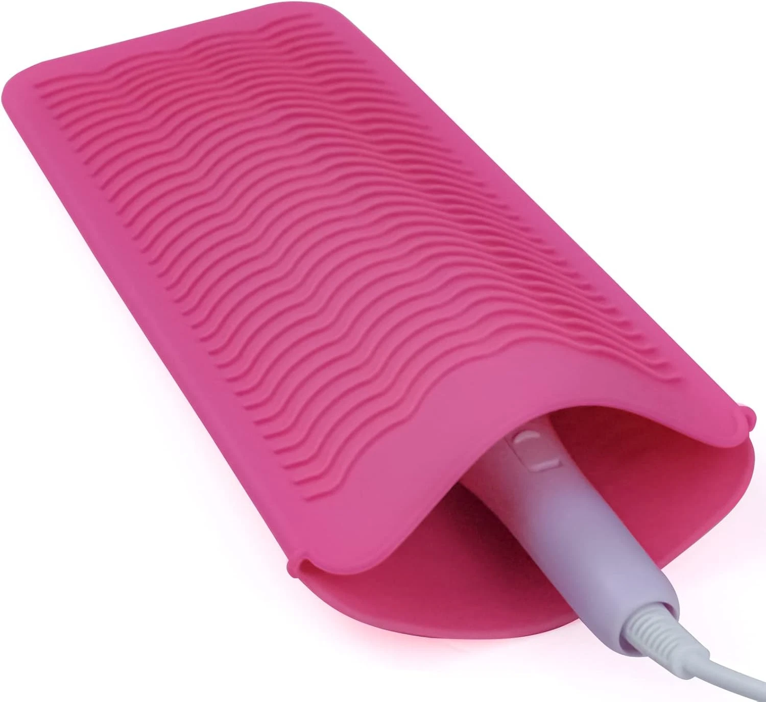 Silicone Heat Resistant Mat Pouch for Hair Straightener