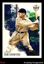 2020 Diamond Kings Artist Proof Gold #161 Sam Crawford TIGERS HOF 09/49