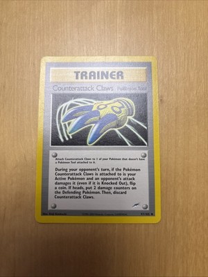 Trainer Counterattack Claws 97/105 Pokémon Englisch 1995