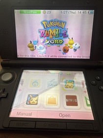 Nintendo 3DS XL Black Handheld Console SPR-001 NTSC-U/C Wi-Fi 4GB