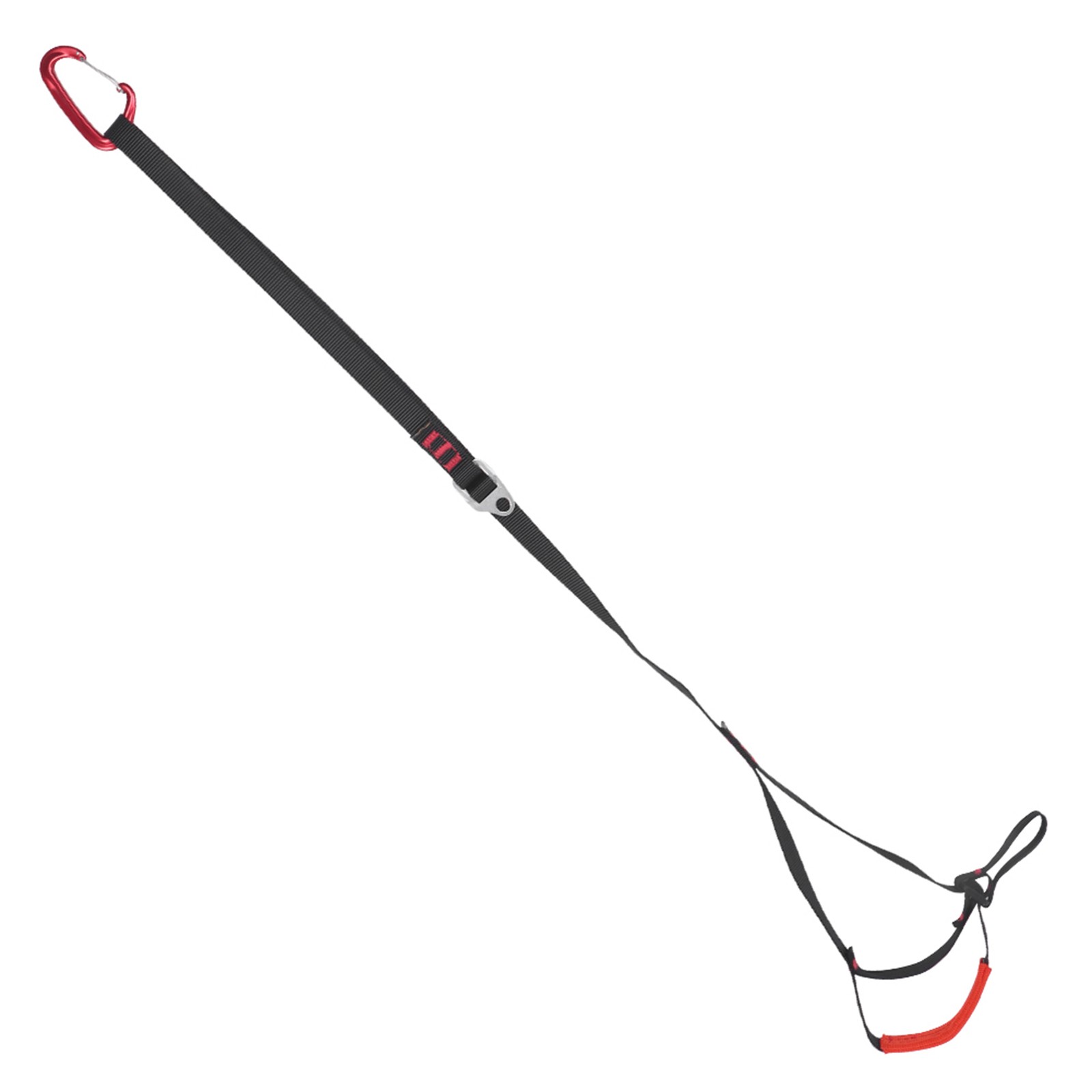 Outdoor Sports Einstellbare Klettern Ascender Gurt Seil Fuß Gürtel Klettern 2J6B