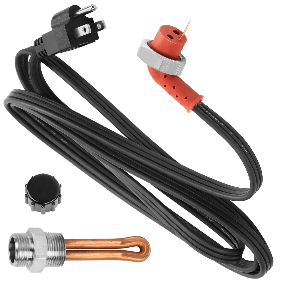 Turbo Engine Block Heater For Dodge Ram 2500 3500 5.9L 6.7L Cummin 5003619AB New Foto 4 de 4