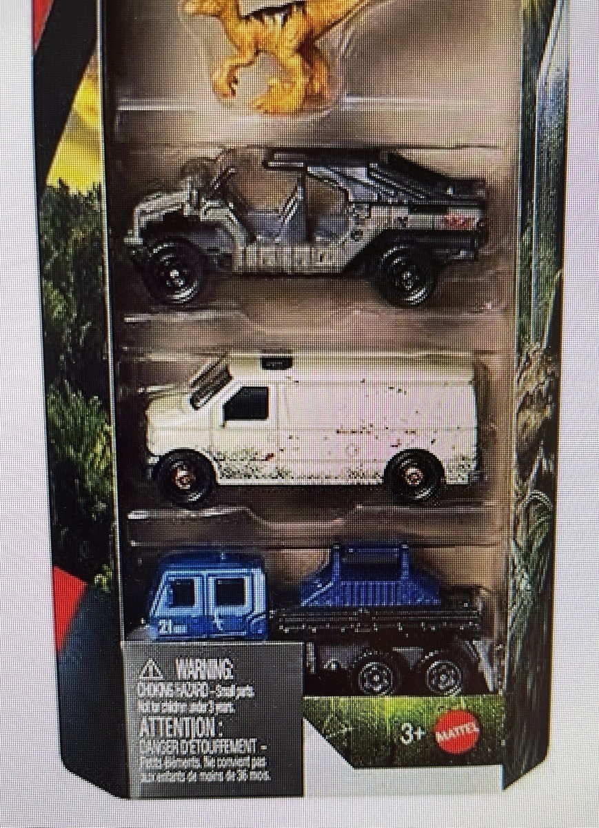 2025 Matchbox Jurassic World Rebirth - Rapid Getaway Unit 5 Pack w