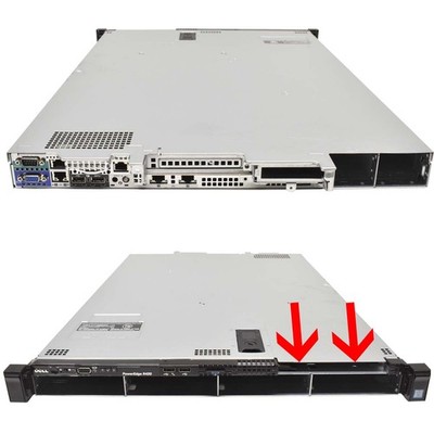 Dell PowerEdge R430 Server Barebone no CPU no RAM  no PSU 2x Kühler 4x LFF 3,5