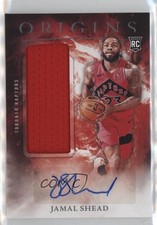 2024-25 Panini Origins Rookie Jersey Auto Jamal Shead #RJA-JSR Auto 15f4