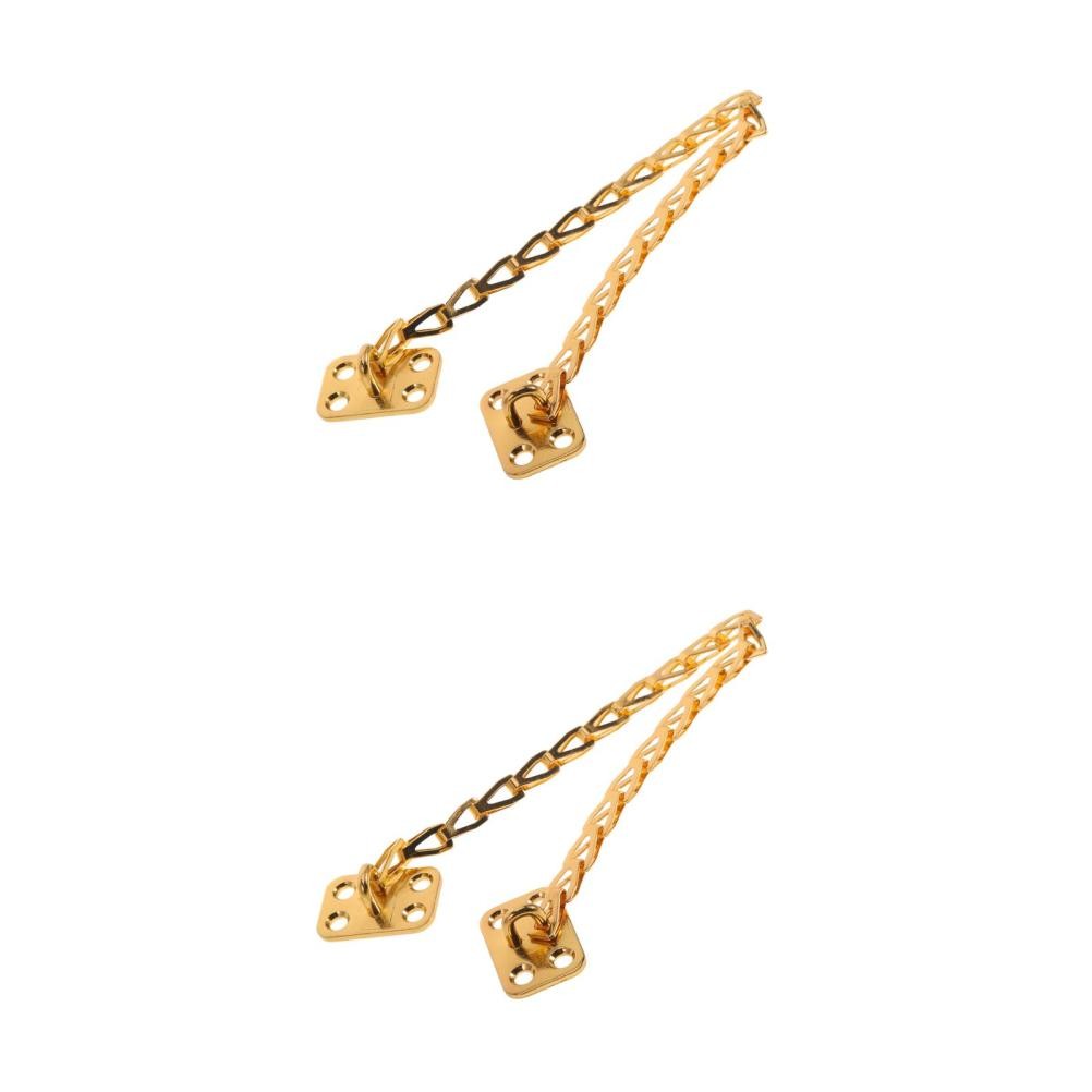 2pcs Adjustable Safety Window Chain Lock Dual Hole Limiter | eBay