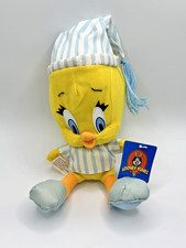 Looney Tunes Tweety Bird Pajamas Sleep Stuffed Animal Vintage 1997