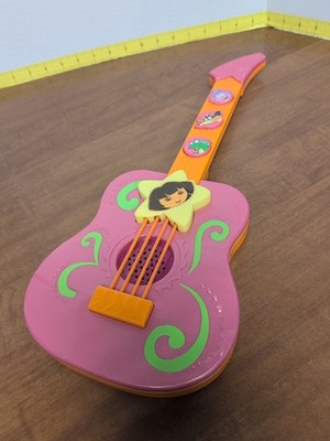 Dora the Explorer 2009 Vintage Toy Guitar Tested and Working | eBay