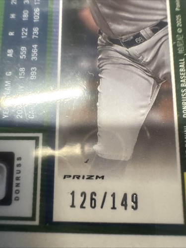 2025 Donruss Optic Aaron Judge Green #/149 - Bild 2 von 2