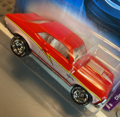 Hot Wheels Muscle Mania '68 Chevy Nova CUSTOM Super Real Riders Wheel Swap