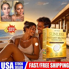Sunless Natural Glow Tanning Microdarts Patch Enhances Natural Tan 2026 New