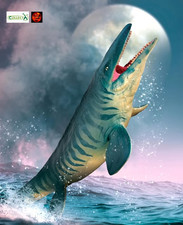 Tylosaurus Mosasaur Dinosaur Toy Model Figures by CollectA NEW