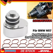 Set Drallklappen Stopfen Ansaugrohr 6x Dichtungen für BMW N57 E90 F07/F10/ F11