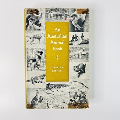 An Australian Animal Book von Charles Barrett 1955 Englisch Tierbuch Wildtiere