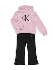 $60 Calvin Klein Baby Girls Little Girls 2-Pi...