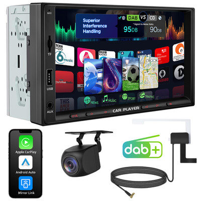 7'' Touchscreen 2Din Car Autoradio MP5 Player Eingebautes DAB+Kamera AUX FM/RDS
