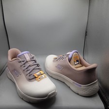 Skechers Slip-ins GO WALK FLEX Women's Walking Sneakers-Cheri 10M Taupe