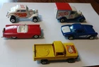 Vintage Matchbox Lot Of 5 Made In England By LESNEY Products