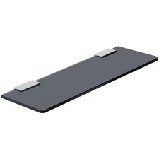 Floating Glass Shelves for Bathroom Tempered Shelf for Wall 15X5 Inch 1 Pcs