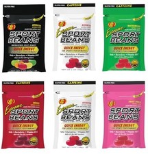 Jelly Belly Sport Bean Variety 6 pack 1oz bags Contains Carbs,...