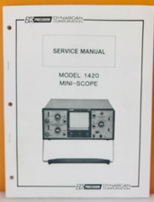 B+K Dynascan 494-099-9-001 Model 1420 Mini-Scope Service Manual.