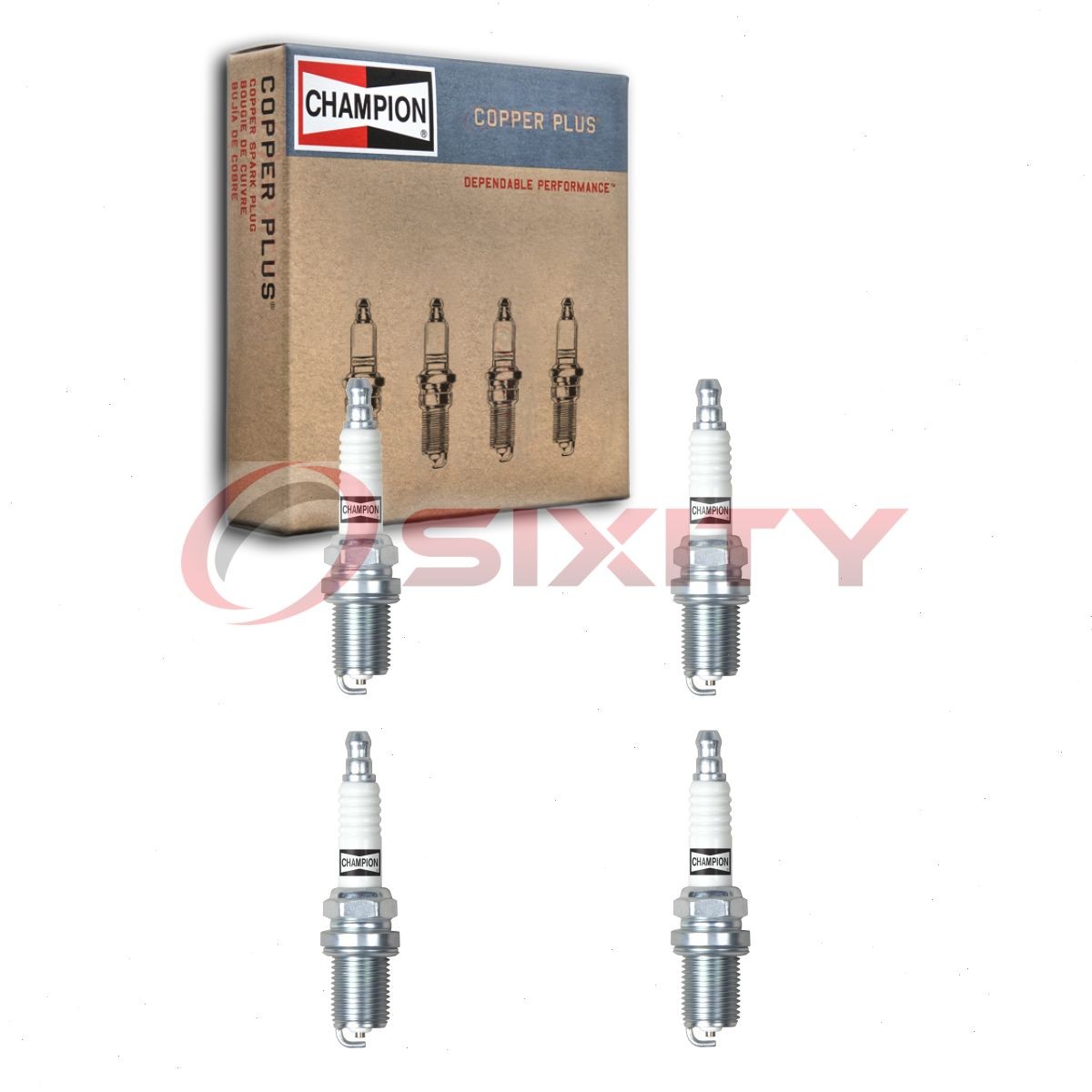 4 pc Champion Copper Plus 71-1 Spark Plugs for RC12YC 7938 696798 696073 nc