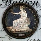 * 1880 ULTRA DCAM * PRISTINE++ GEM PROOF TRADE SILVER DOLLAR * FROM COLLECTION