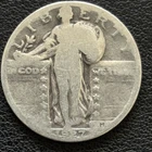 1927 STANDING LIBERY SILVER QUARTER