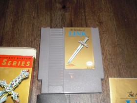 Zelda II: The Adventure of Link COMPLETO En Caja Manual Nintendo NES Original CIB