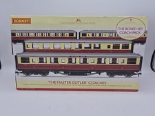 #6901 Hornby R4255 Master Cutler coach pack containing 4 Gresley coaches.