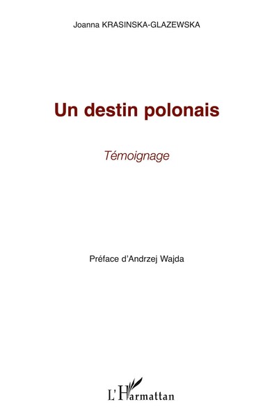 Joanna Krasinska-Glazewska | Un Destin Polonais | Taschenbuch | FranzöSisch-image