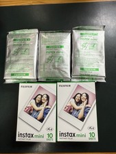 5 Fujifilm Instax Mini 10 Print Instant Film Packs New 50 Sheets