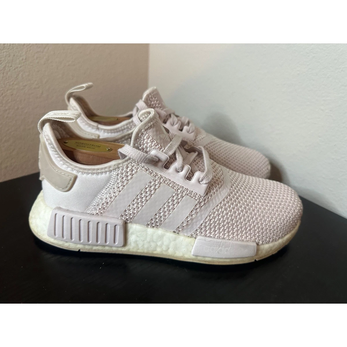 adidas gazelle silver green womens adidas NMD R1 'Cloud White/Gum' – Athletic Corner main image 1