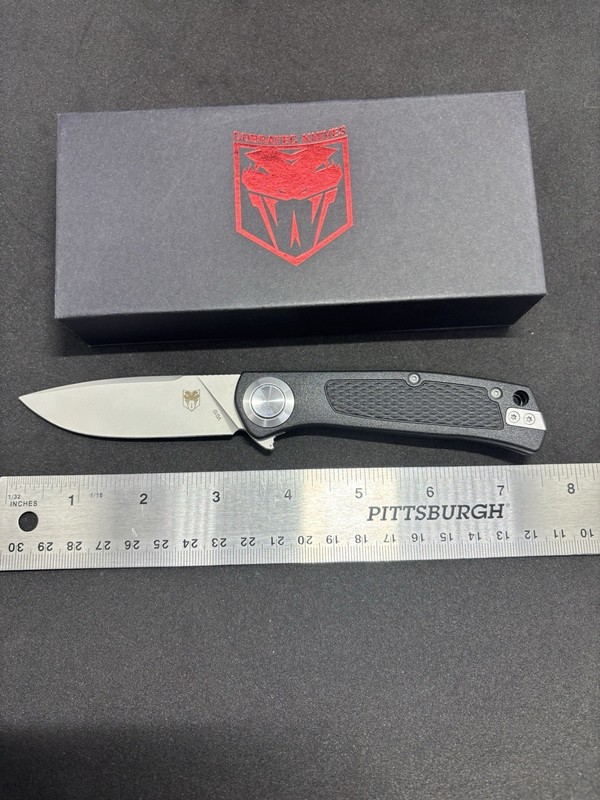 Cobratec knives EDC Scout VG10 blade knife new never cut MANUAL FOLDING KNIFE