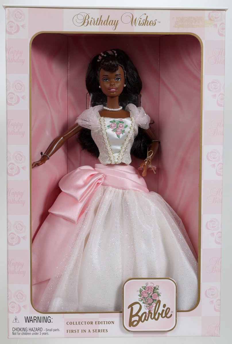 Birthday Wishes Black Barbie Doll Collector Edition - 21509 NRFB