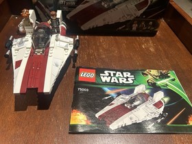 LEGO Star Wars: A-wing Starfighter (75003) - Complete w/ Instructions, Box