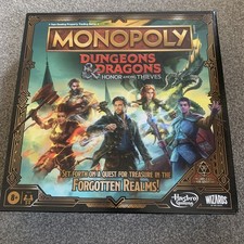 Image of Monopoly Dungeons And Dragons Honour Among Thieves Brand New