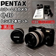 Condition PENTAX Q10 Mirrorless Digital Camera Set with 2 Lenses