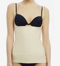 Yummie Tummie Dani Bustless Tank Womens 2X Nude Slimming Tummy Control