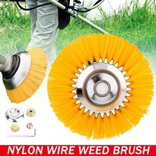 8 Inch Nylon Weeding Brush Cutter, Grass Trimmer Head Weeding Head Mower Brush