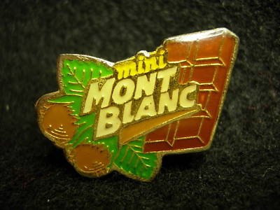 Mont Blanc Mini Chocolate Hat Lapel Pin HP1705